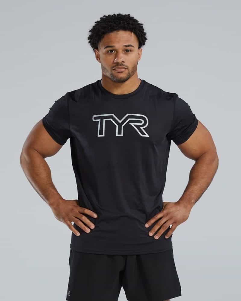 Airtec™ Men's Big Logo Tee - Solid / Heather