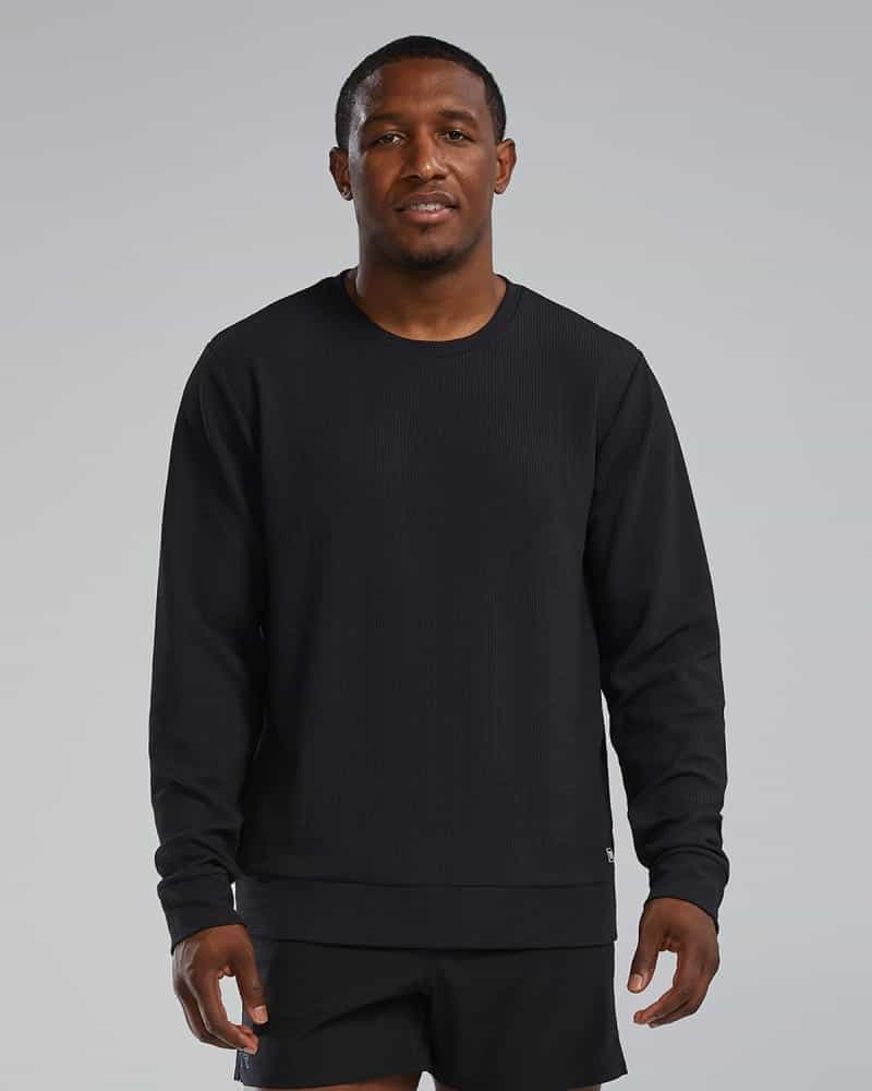 Men's Waffle Knit Crew