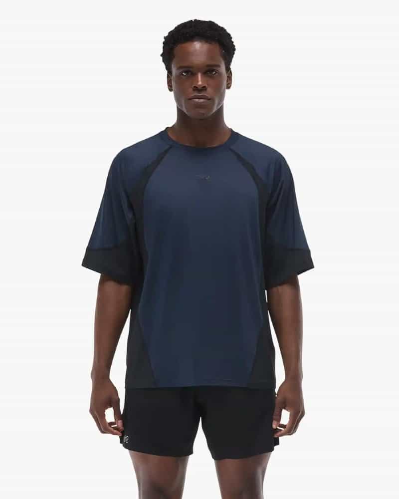 Men's Mixed Media Splice Tee