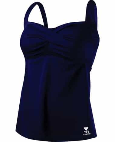 Durafast Elite® Women's Twisted Bra Tankini Plus - Solid