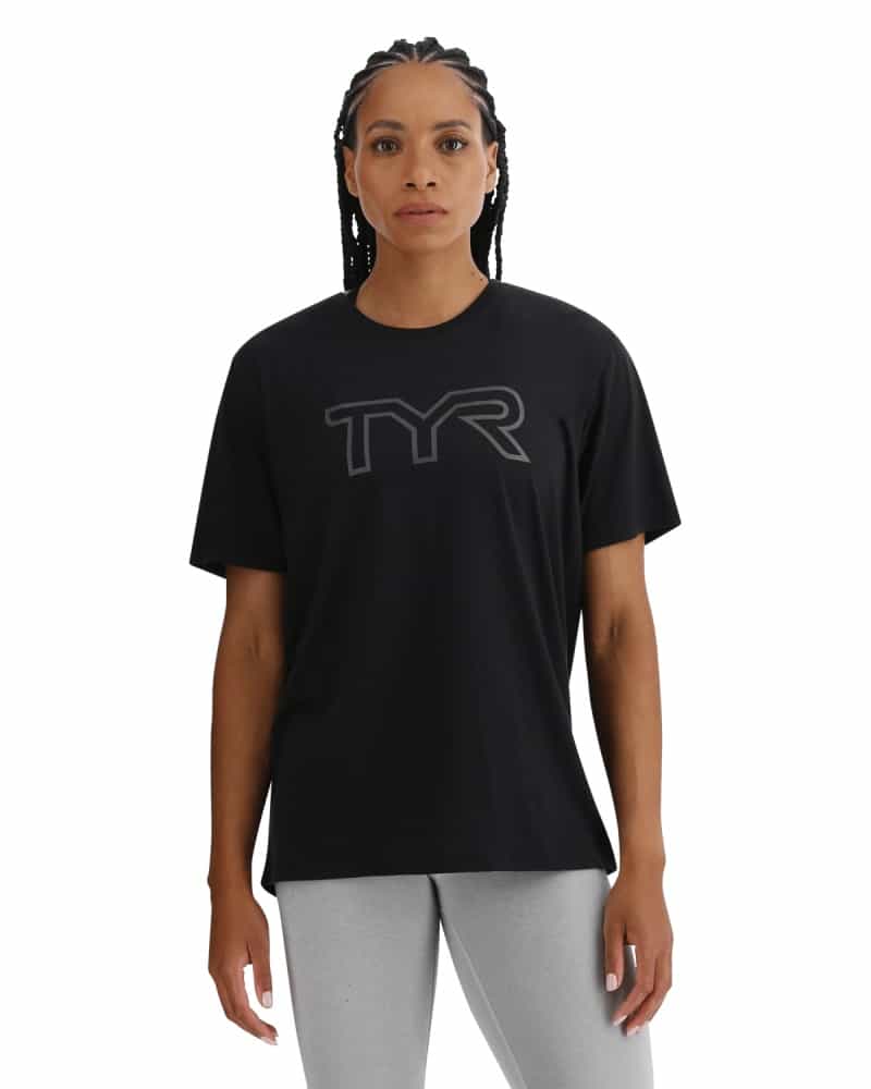 Ultrasoft Women's Big Logo Tri-Blend Tech Tee