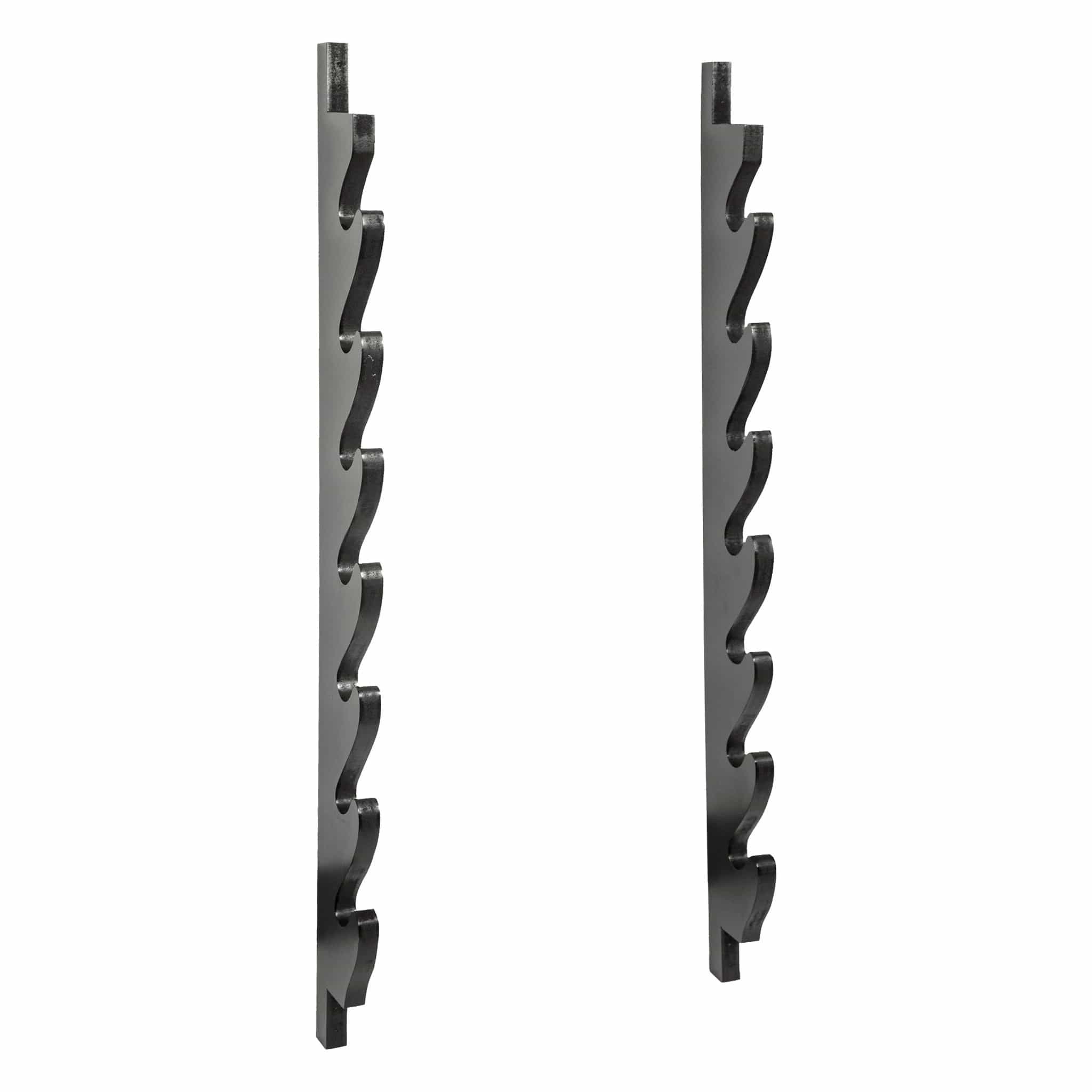Lacquered Wall Sword Display (7 Swords)