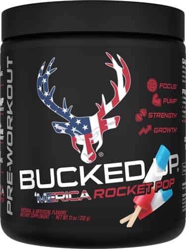 Bucked Up Pre-Workout Rocket Pop 30 Servings