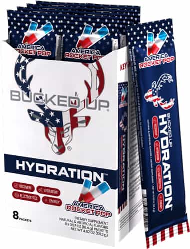 Bucked Up Hydration 2.0 Rocket Pop 8 Count