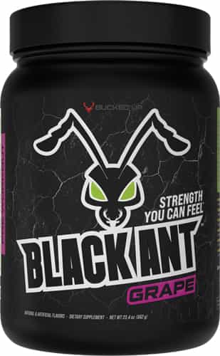 Bucked Up Black Ant Preworkout Grape 20 Servings