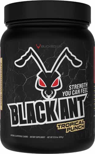 Bucked Up Black Ant Preworkout Tropical Punch 20 Servings