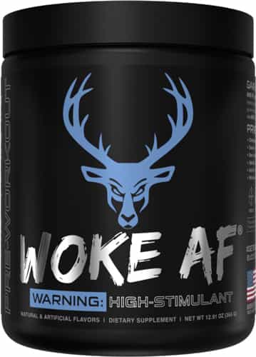 Bucked Up Pre-Workout Woke Af Blue Raz 30 Servings