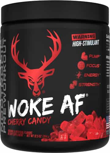 Bucked Up Woke AF Cherry Hard Candy Pre-Workout 30 Servings