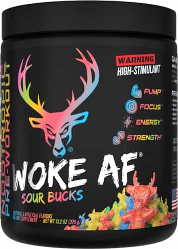 Bucked Up Woke AF Sour Bucks Pre-Workout
