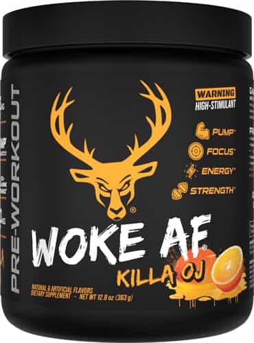 Bucked Up Woke AF Killa Oj Pre-Workout 30 Servings