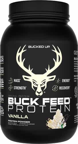 Bucked Up Buck Feed Original Protein Vanilla 30 Servings