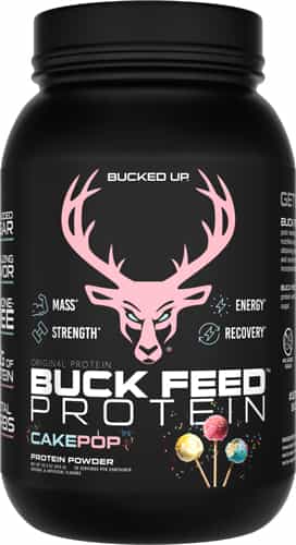 Bucked Up Buck Feed Original Protein Cake Pop 30 Servings