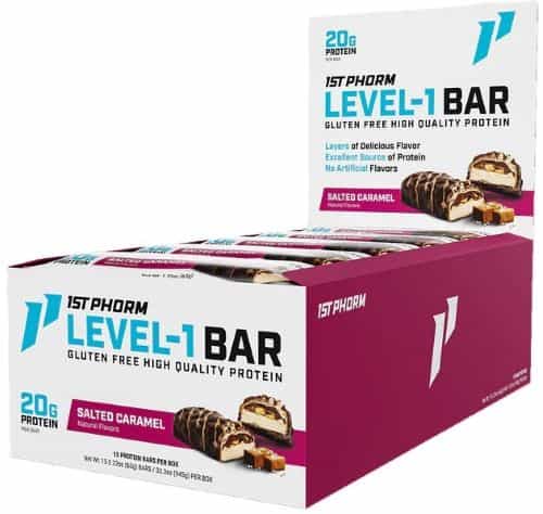 1St Phorm Level 1 Bar Salted Caramel 15 Bars