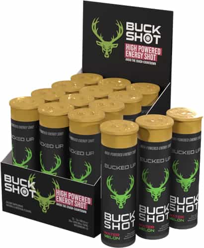 Bucked Up 2Oz Energy Shots Watermelon 2-12 Packs