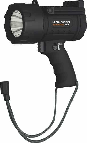 Browning High Noon Led Spotlt 850 Lumens Rechargeable Black