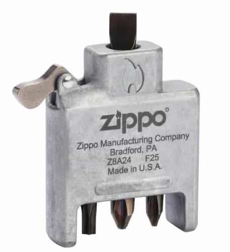 Zippo Bit Safe Screwdriver Insert 3 Bits Usa Made