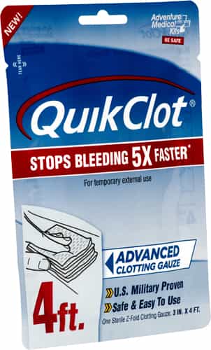 Arb Quikclot Gauze 3\"X4'
