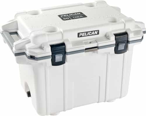Pelican Coolers Im 50 Quart Elite White\/Gray