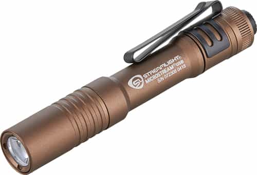 Streamlight Microstream Usb White Led Coyote W\/Pocket Clip