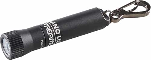 Streamlight Nano Light II with Snap Hook, White LED, Black