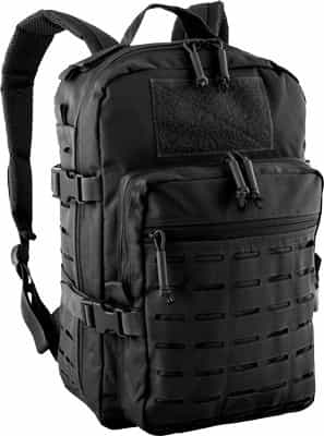 Red Rock Transporter Day Pack W\/Laser-Cut Molle Webb Black