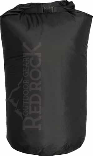 Red Rock Roll Top Dry Bag 4 Liter Waterproof Black