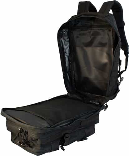 Red Rock Large Assault Pack Black W\/ Webbing