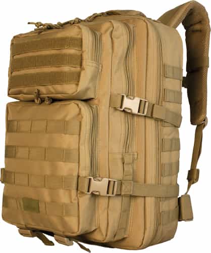 Red Rock Large Assault Pack Coyote W\/ Webbing