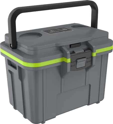 Pelican Coolers Im 8 Quart Gray\/Green Ice Pack & Storage