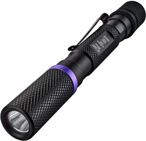 Psf 395Nm Uv Penlight Black W\/ 2Aaa Batteries!
