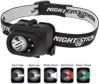 Nightstick Multi-Function Headlamp 210 Lumen Green\/Red