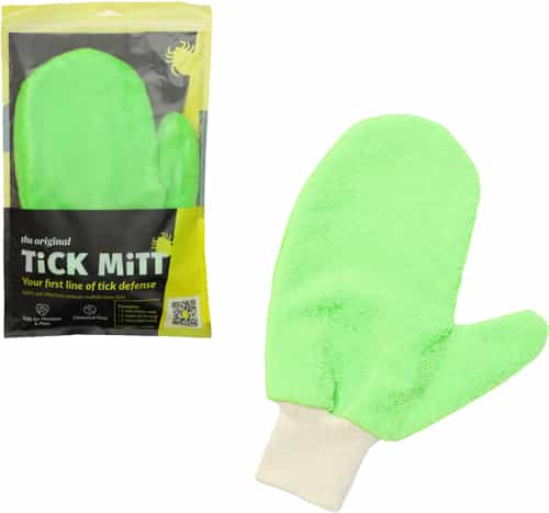 Tick Mitt Tick Remover Green