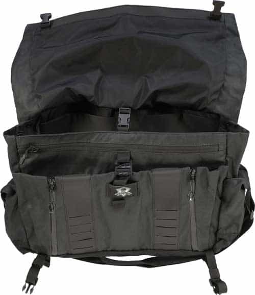 Grey Ghost Gear Wanderer Bag 2.0 Waxed Canvas Black