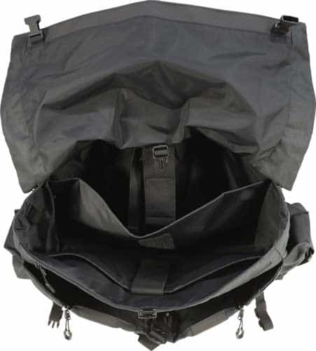 Grey Ghost Gear Wanderer Bag 2.0 Waxed Canvas Black