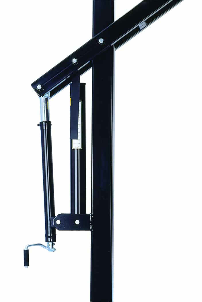 Attack™ In Ground Adjustable Basketball Goal