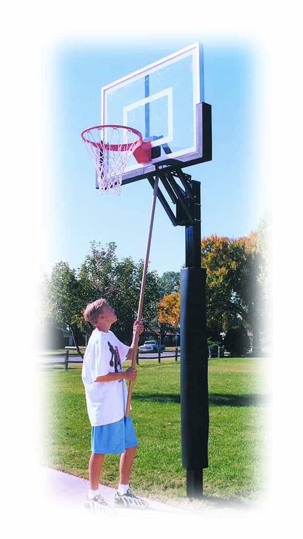 Champ™ In Ground Adjustable Basketball Goal