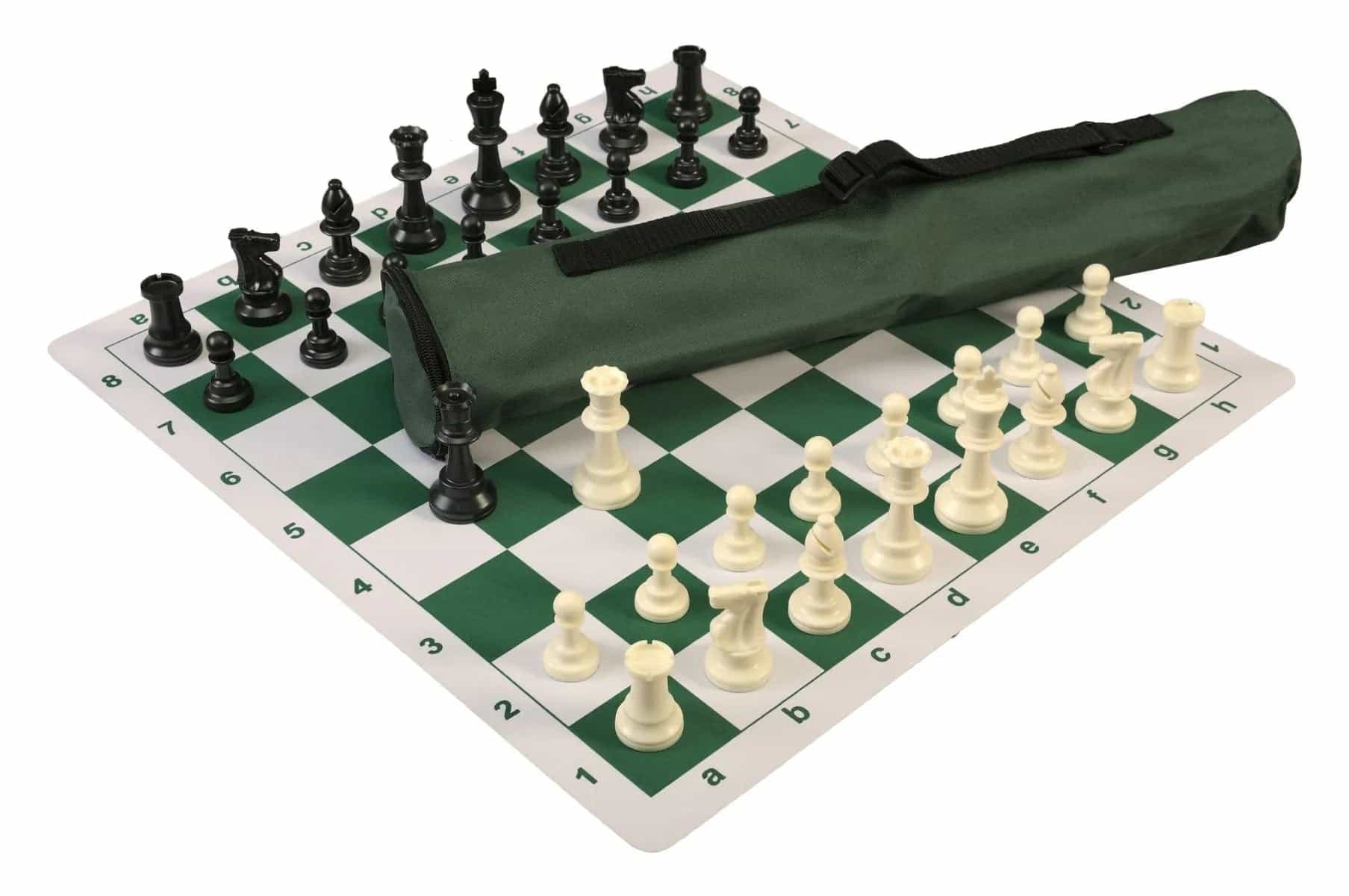Quiver Chess Set Combination And Single Weighted Regulation Pieces | Thin Mousepad Chess Board | Quiver Bag