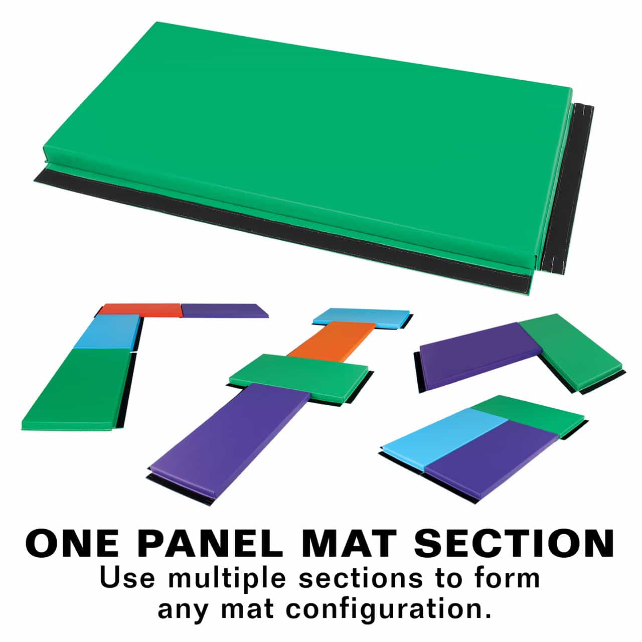 Panel Mat Section, Firm Crosslink Filler, 2' X 6' X 1-3/8"