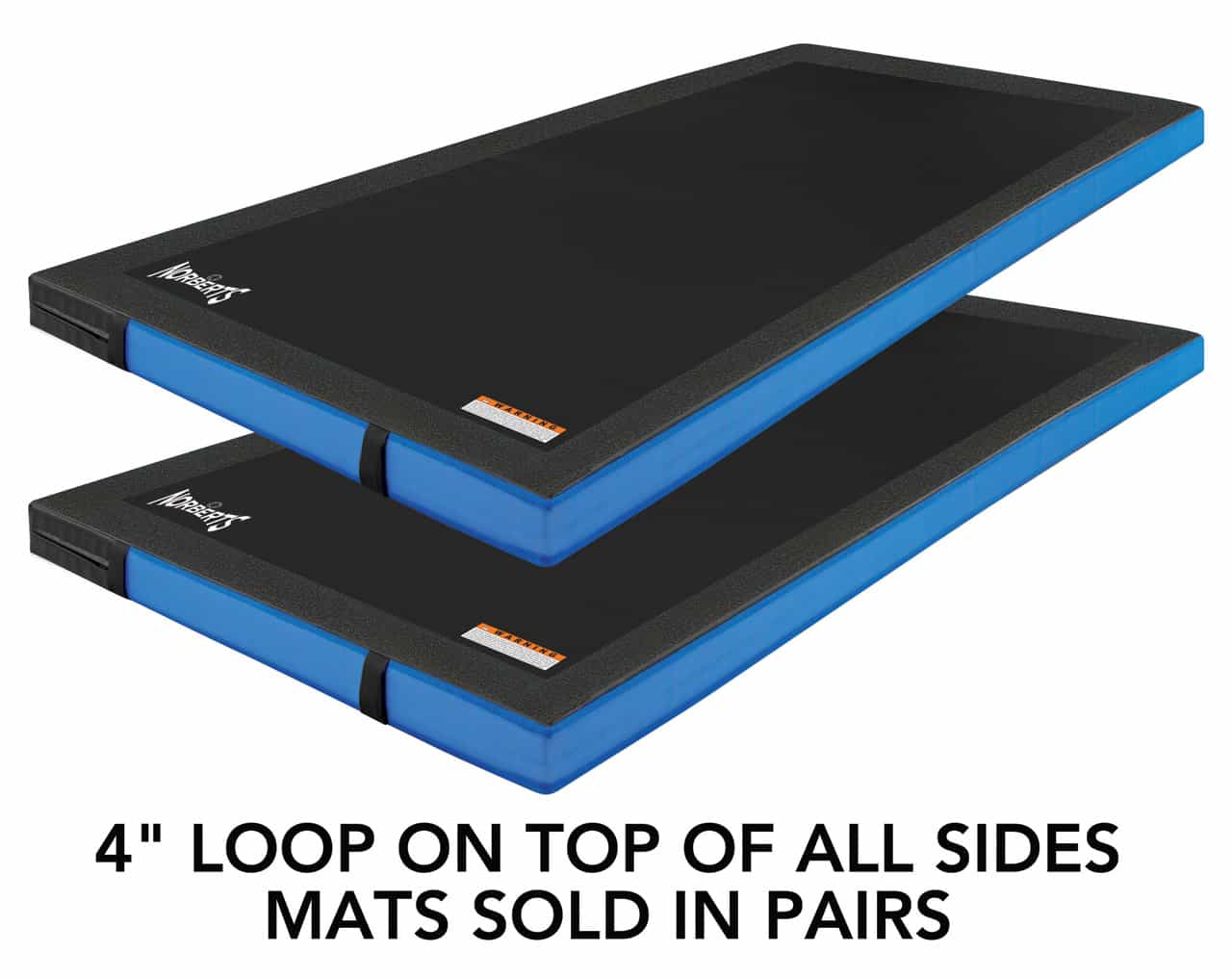 G2n Ninja Mat Package - Two 5' X 10' X 4" Throw Mats & Connector Flap