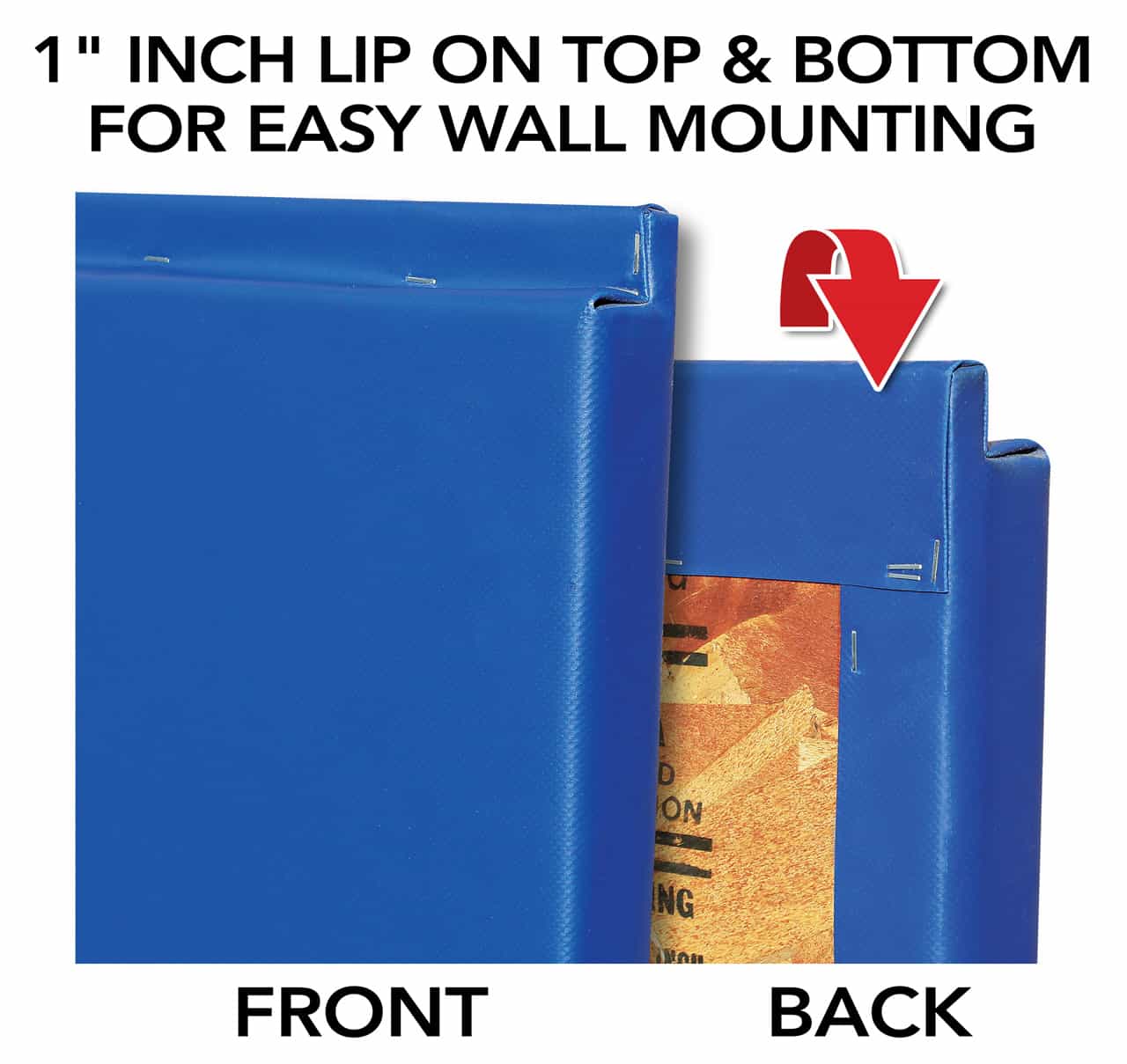 24"W X 72"H Polyfoam Wall Pad (2" Thick)