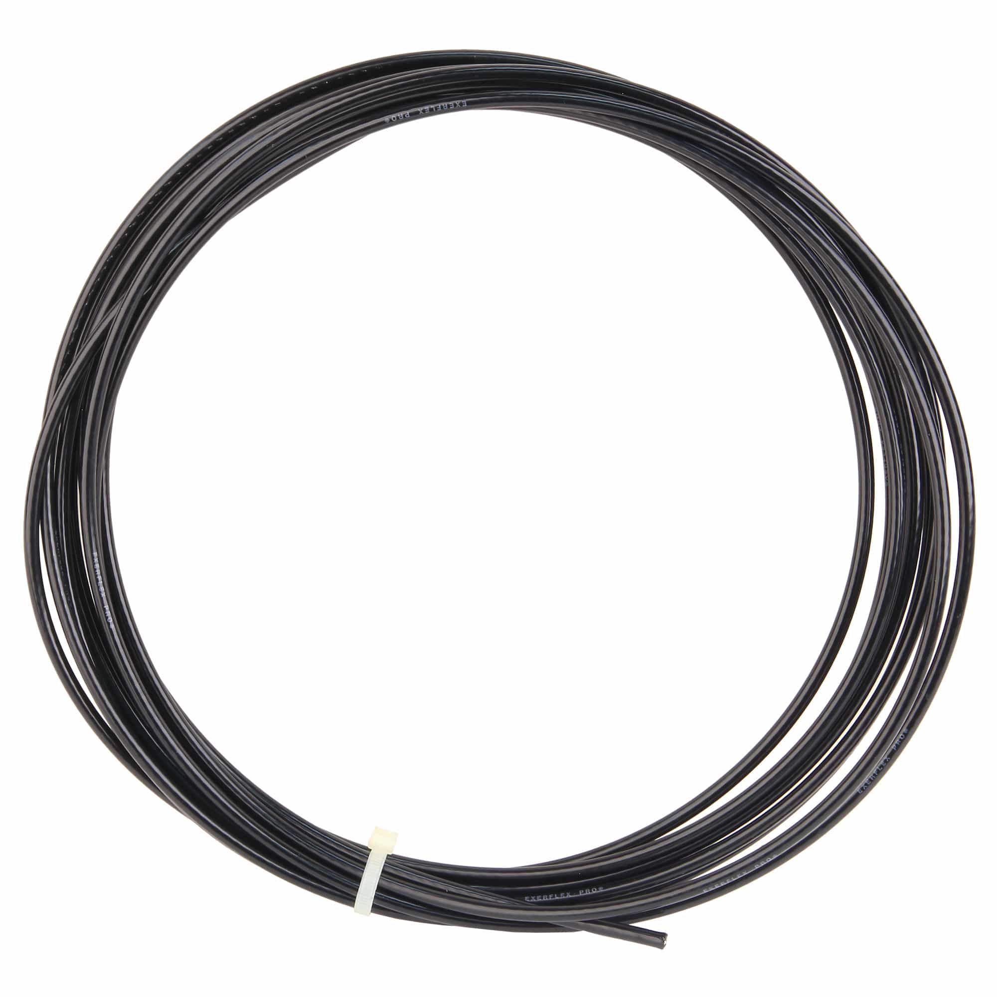 Exerflex Pro Cable 3/16", Black Nylon Coating, By The Foot