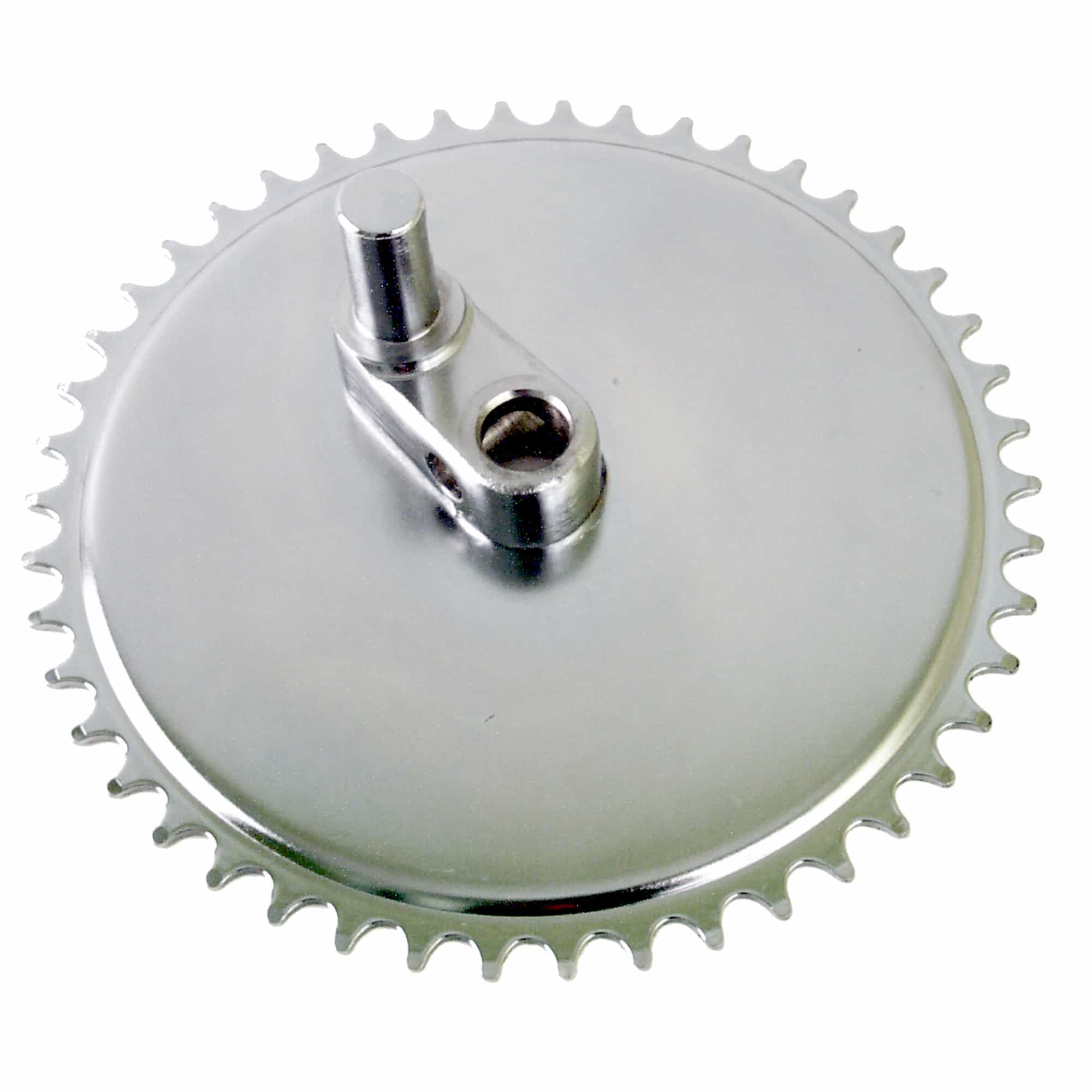 Right Eccentric With 46T Sprocket, Wedge Pin Style, Schwinn