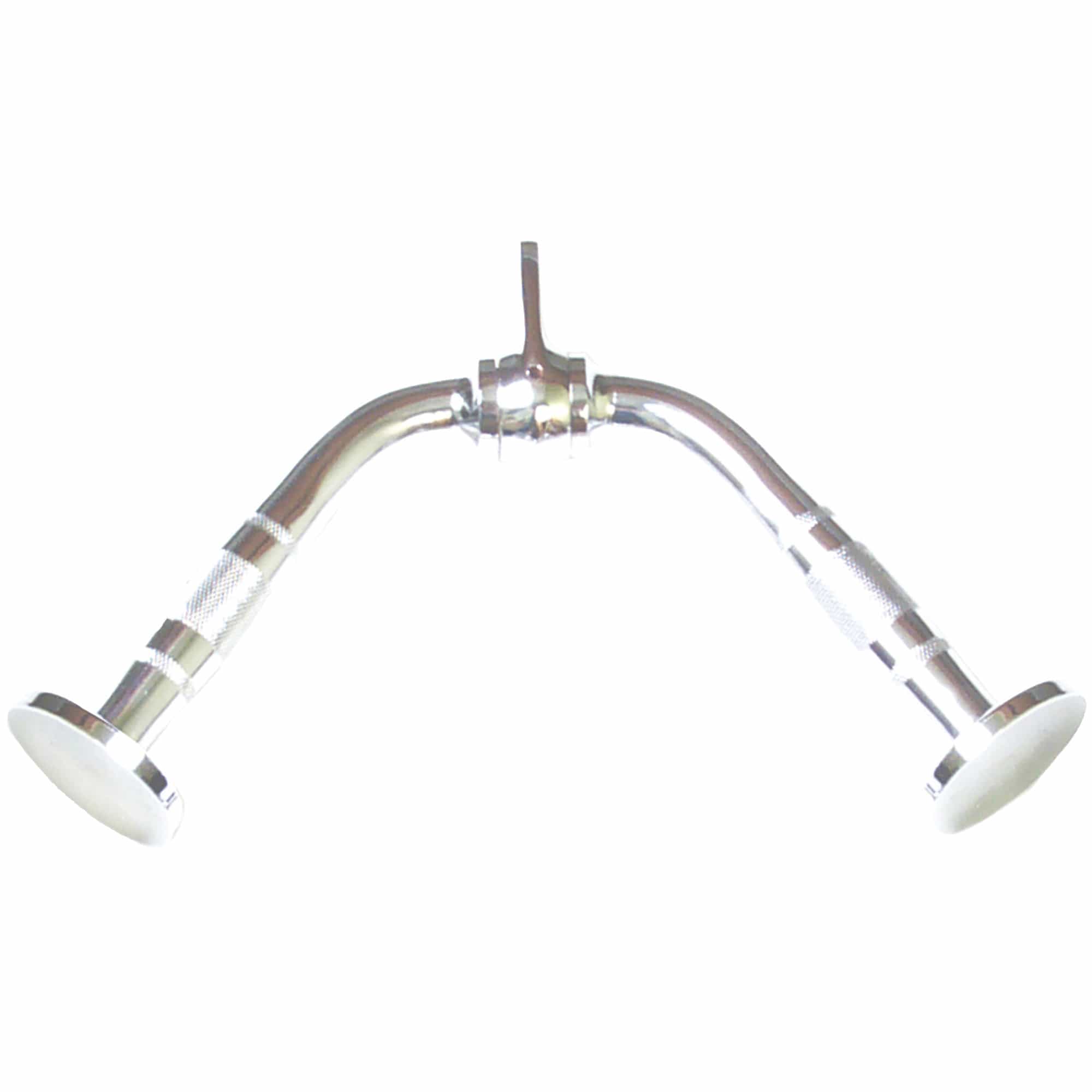 Triceps Press-Down Revolving Bar With Contoured, Knurled Grips