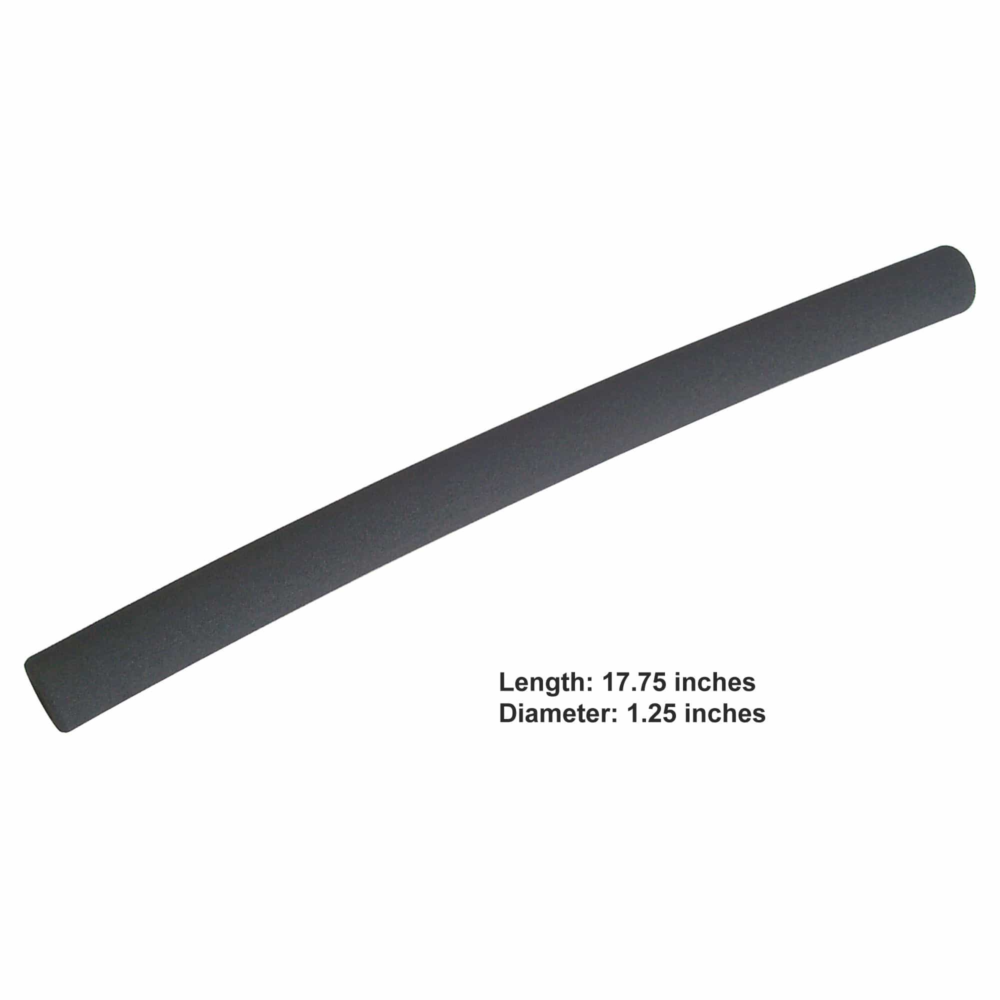 Open Ends Soft Foam Grip, 18" Long, Fits 1" Thru 1-1/8", Each