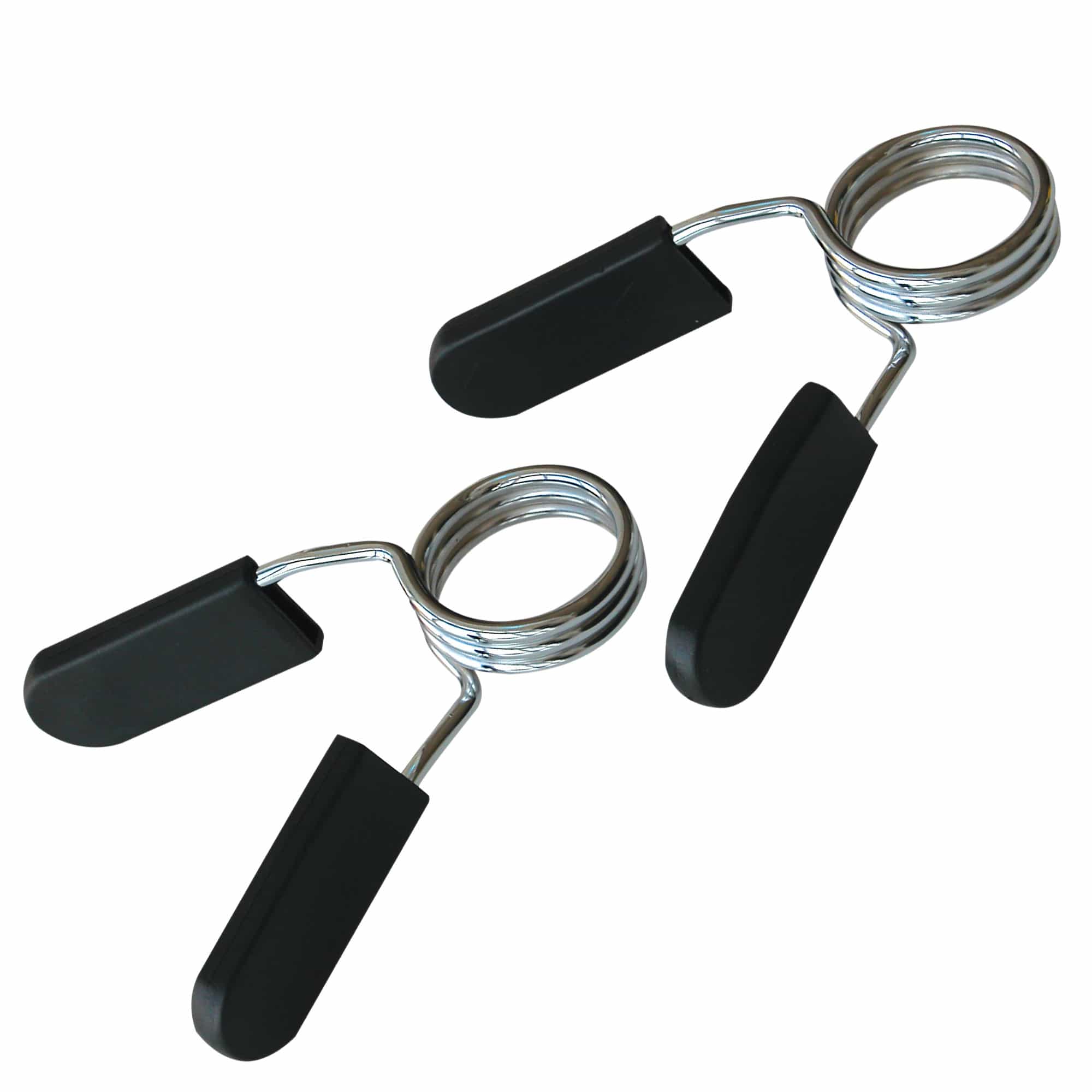 Spring Collars For Standard Weight Bar, Fits 1", Pair