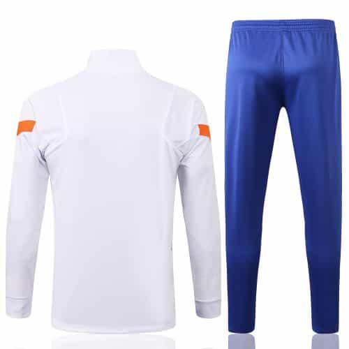 2021-2022 Chelsea Jacket + Pants Training Suit White