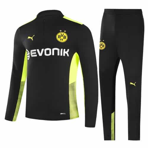 2021-2022 Dortmund Training Suit Black