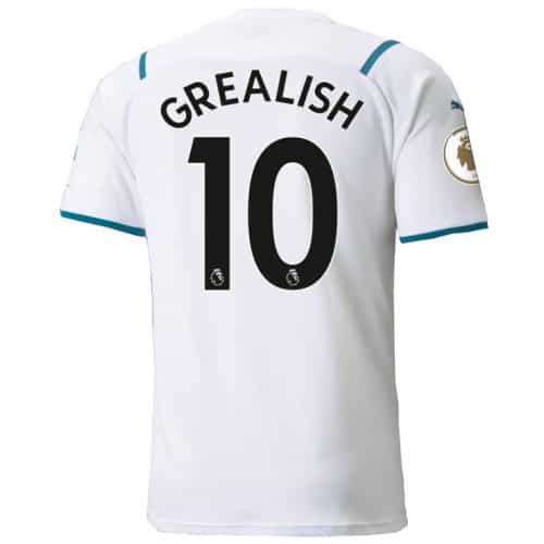 2021-2022 Manchester City Grealish #10 Away Soccer Jersey