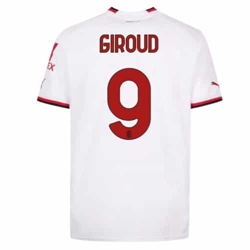 2022-2023 Ac Milan Giroud #9 Away Soccer Jersey