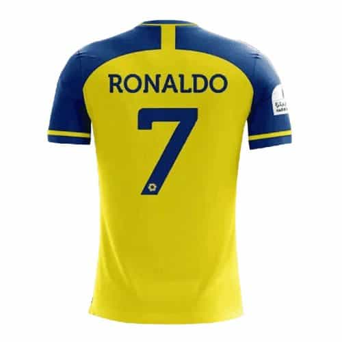 2022-2023 Al Nassr Ronaldo #7 Home Soccer Jersey